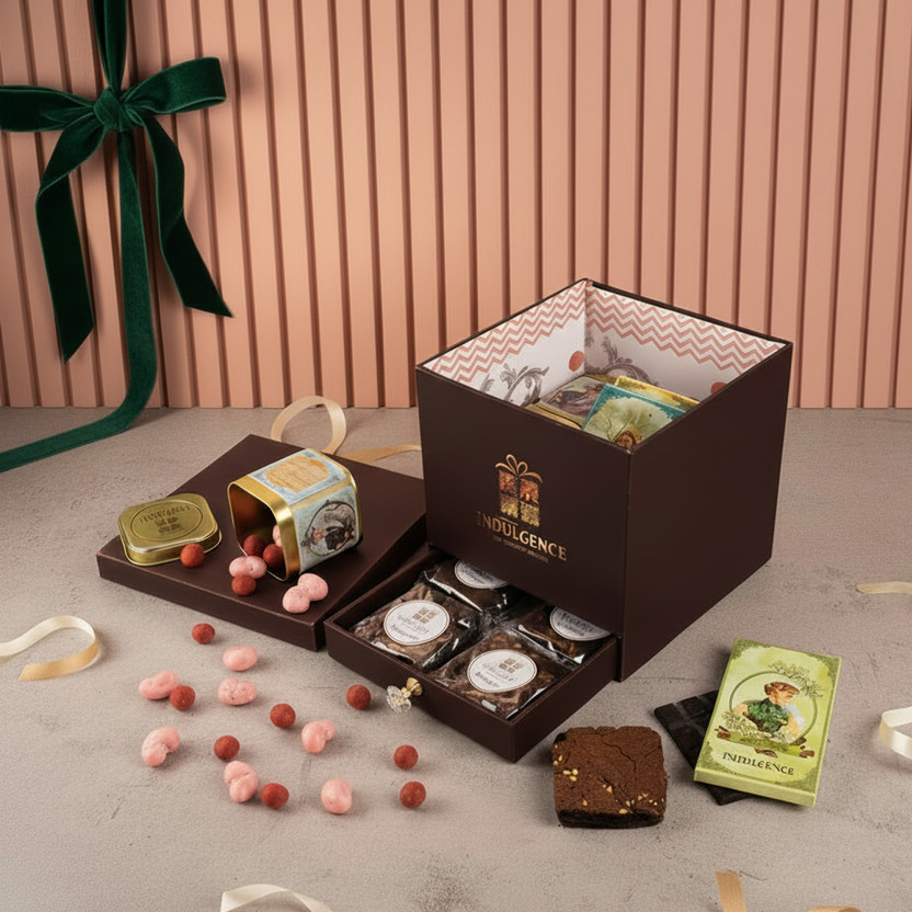 Indulgence Premium Treat Box Assorted Gift Box(Multicolor)