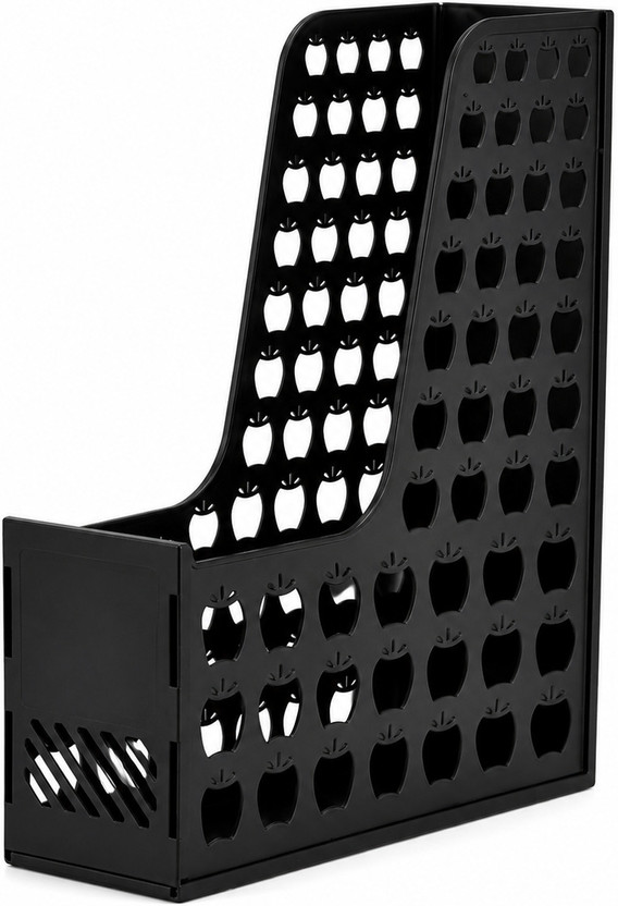 KNYUC MART Plastic Pull-Out Shelf(Set Of 1, Black)