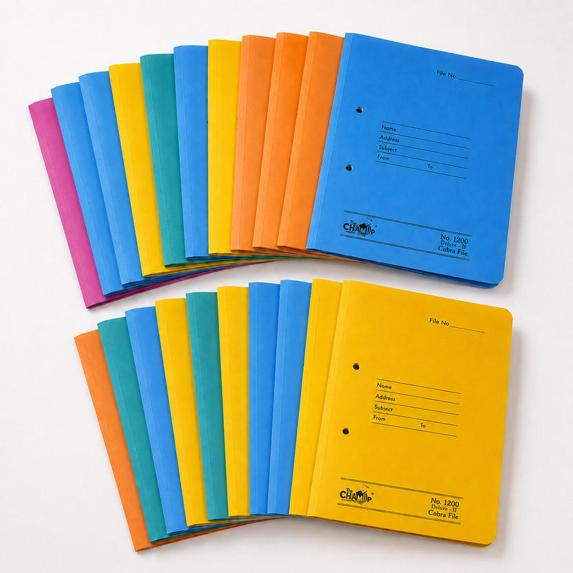 Subhash Subhash Stationery Paper File(Set Of 25, Multicolor) - Flipkart Deal