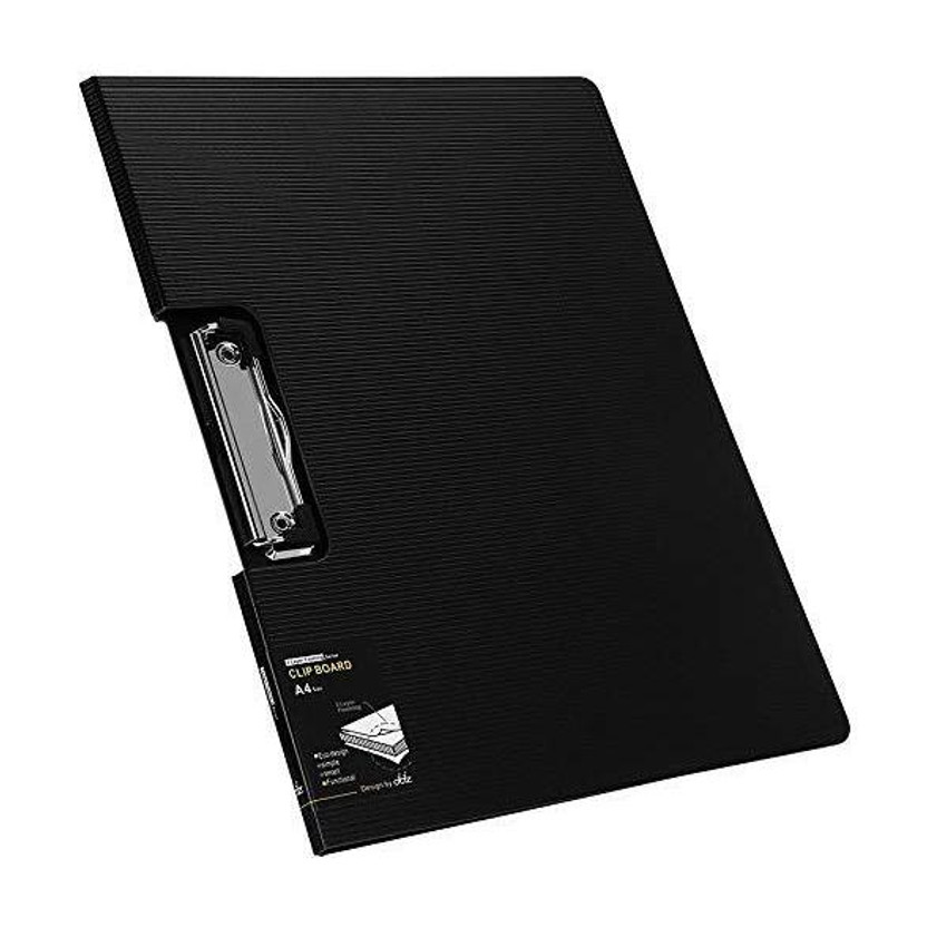 GHANU GHANU Plastic Side Clip File Holder(Set Of 1, Black) - Flipkart Deal