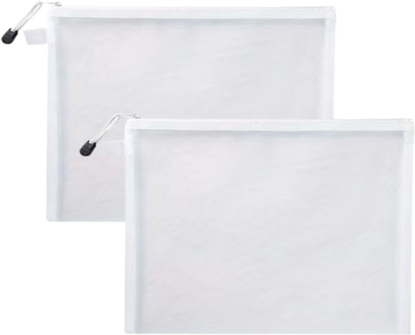 Spatlus Plastic Hanging File Folders – Organization Folders for Home, Office & Filing Cabinets(Set Of 2, White)