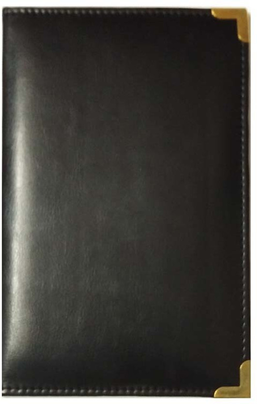 Greeshma Leather BILL FILE(Set Of 6, Black)
