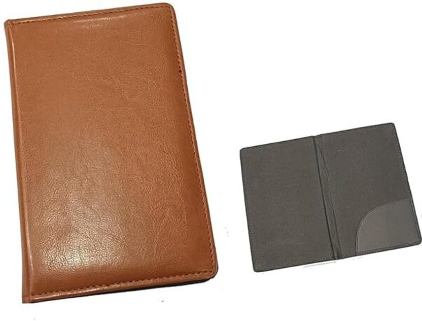 PAUL SONS Leather Billing Folder(Set Of 1, Brown)