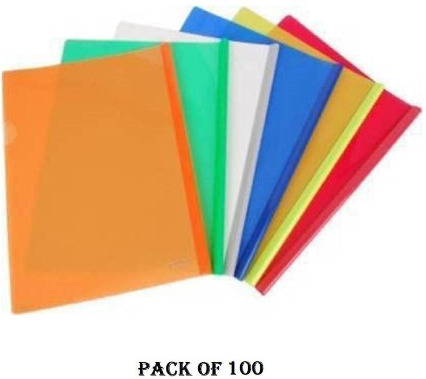 JSMSH Plastic File Folders Organizer Binder for A4 Size