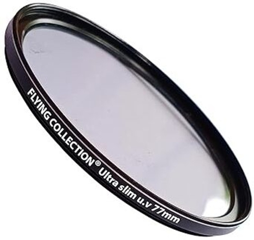 FLYING COLLECTION Camera Lens UV Rays Protection Filter 77 MM -Ultra Slim UV Filter Ring UV Filter(77 mm)