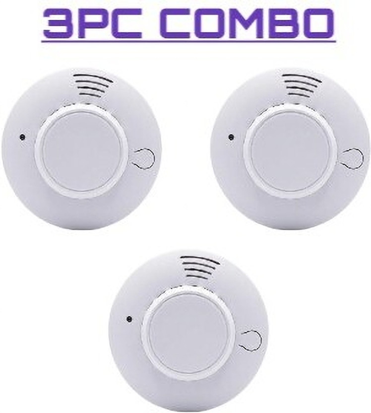blot fire Smoke Detection Sensor System with Alarm For Home,Hotel, Apartment Gas Detector Smoke and Fire Alarm(Wall Mounted)