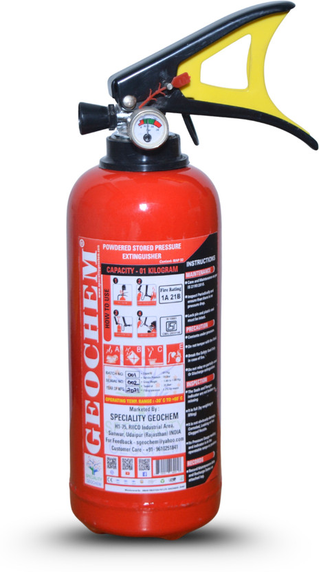 AFS AFS Heavy Duty Fire Extinguisher Cylinder for Home,Office,Kitchen(Multipurpose) Fire Extinguisher Mount(1 kg) - Flipkart Deal