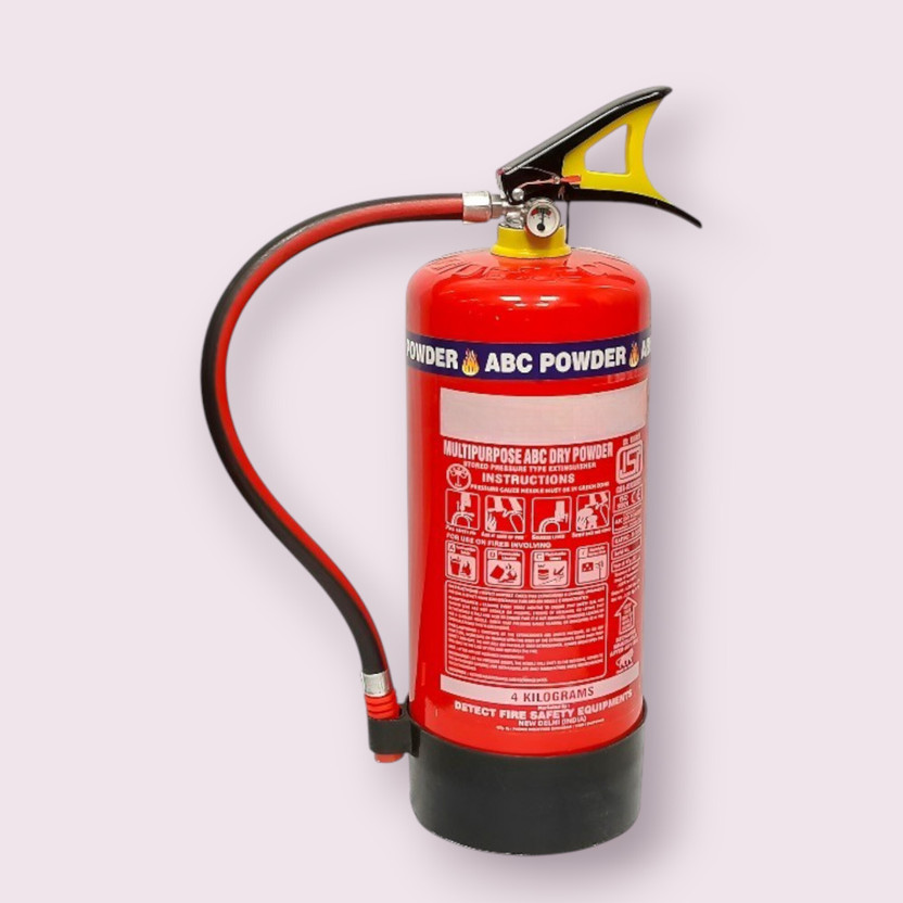 Shri Shri fire india ISI Marked 4kg Fire Extinguisher – Essential Safety Device for Fire Protection Fire Extinguisher Mount(4 kg) - Flipkart Deal