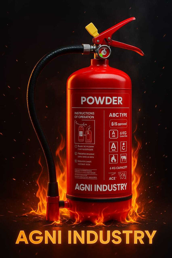 AGNI INDUSTRY Fire Extinguisher Mount 6kg / Fire Stop / Safety Mount /Pack Of 1 Fire Extinguisher Mount(6 kg)