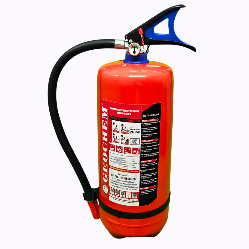 AFS Heavy Duty Fire Extinguisher Cylinder for Home,Office,kitchen (Multipurpose-Use) Fire Extinguisher Mount(4 kg)