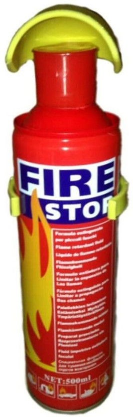 Omsun Special 500ml Fire Stop Spray Safety for Car Fire Extinguisher Mount(0.5 kg)