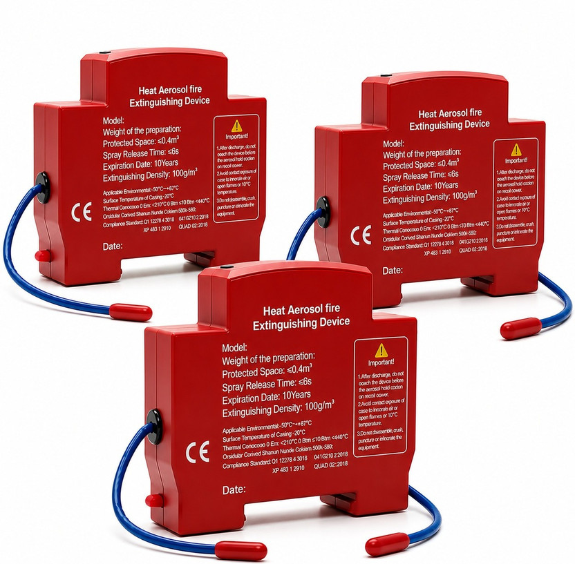 Norvixa Automatic Aerosol Fire Suppression Device Heat Activated Fire Extinguisher Fire Extinguisher Mount(0.3 kg)