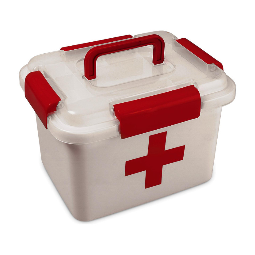 Sonal - Big Medical First Aid Box First Aid Kit(Home, Sports and Fitness, Workplace, Vehicle)
