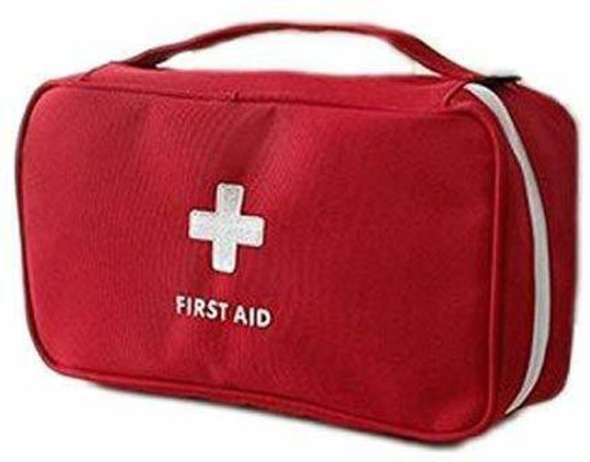 Sadvidhya Emergency Medicine Storage Organizer Bag for Home, Office, Outdoor Travel Car First Aid Kit(Sports and Fitness, Home, Vehicle)