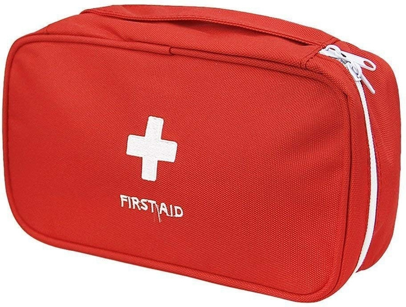KRISHNA First Aid Kit Pouch First Aid Kit(Home, Sports and Fitness, Vehicle, Workplace)