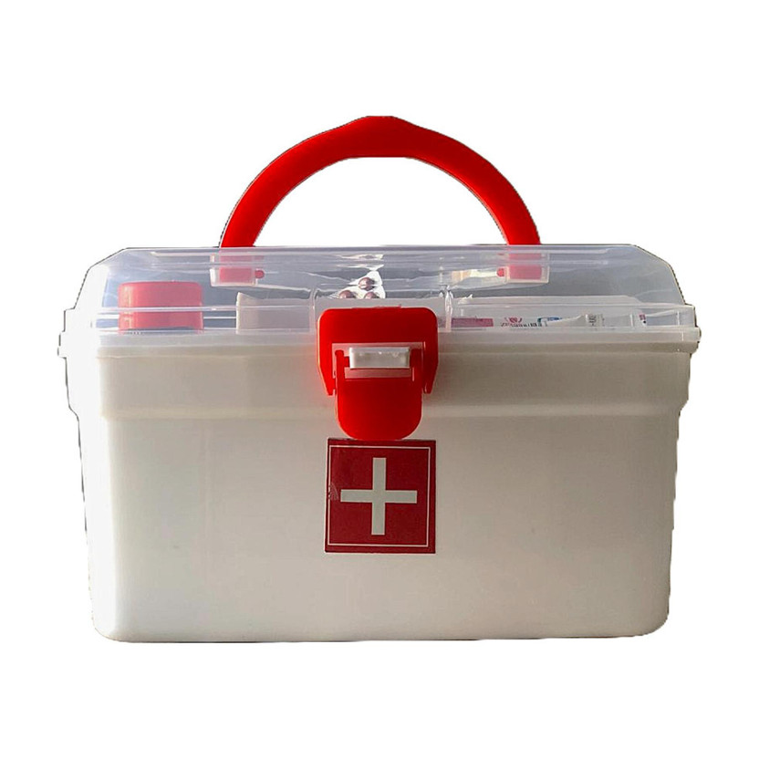 GARUDAFLY Plastic Rectangular Medicine Box, Medical Box - 110 First Aid Kit(Sports and Fitness)