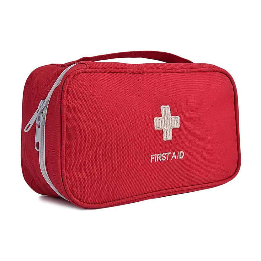 Grilazza Medical Pouch Empty Travel Emergency Storage Bag Organizer First Aid Kit(Home, Sports and Fitness, Vehicle)
