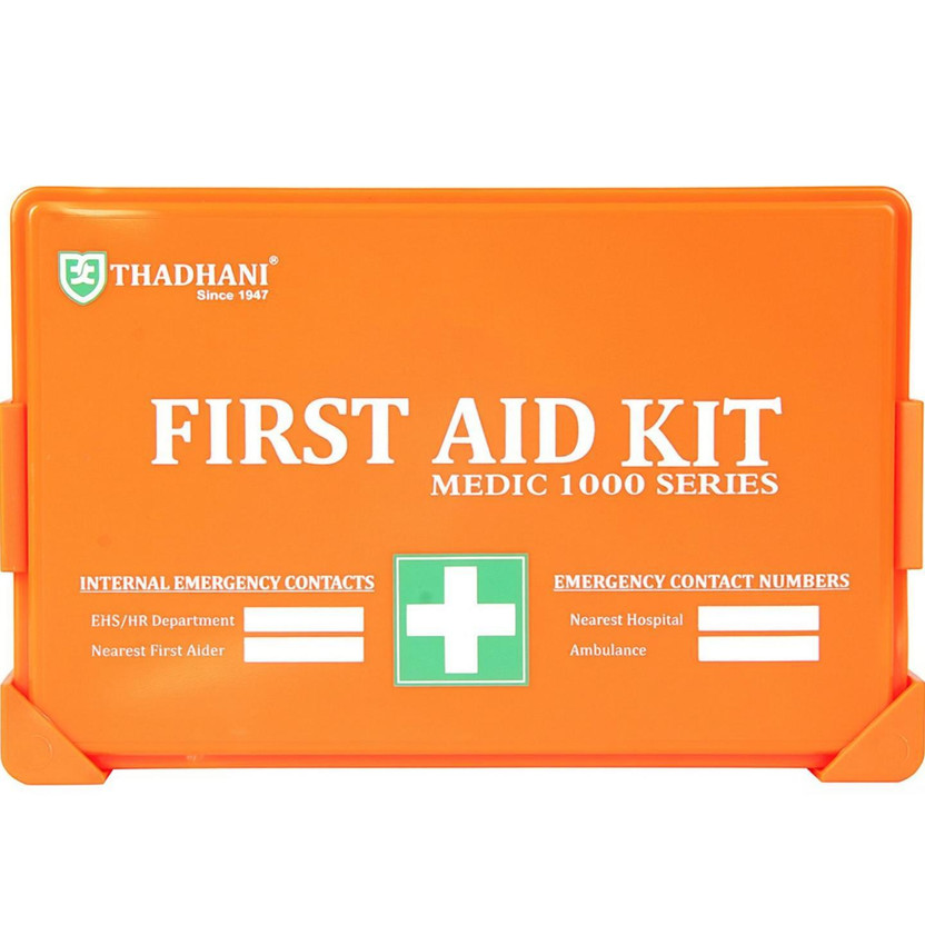 THADHANI MEDIC 1000 SERIES First Aid Kit(Vehicle, Workplace, Sports and Fitness, Home)