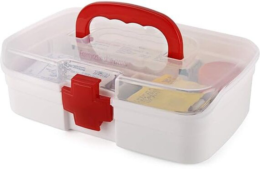 Idona Creation Small First Aid Box First Aid Kit(Home, Workplace)