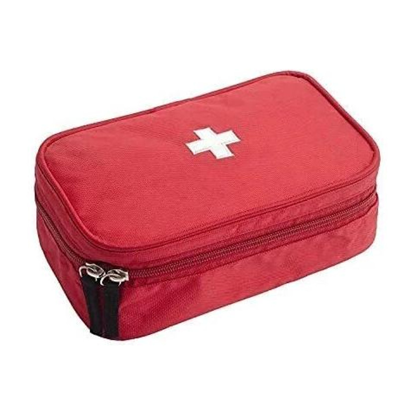 SOLACE HYGIENE First Aid Kit Bag,Medicine Storage Box |Perfect For Travel, Camping, Home, Red First Aid Kit(Home, Vehicle, Workplace)