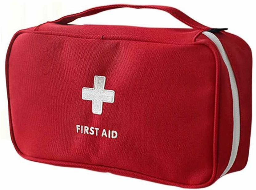 Favria First Aid Bag/First Aid Kit/First aid Organizer First Aid Kit(Home, Sports and Fitness, Workplace, Vehicle)