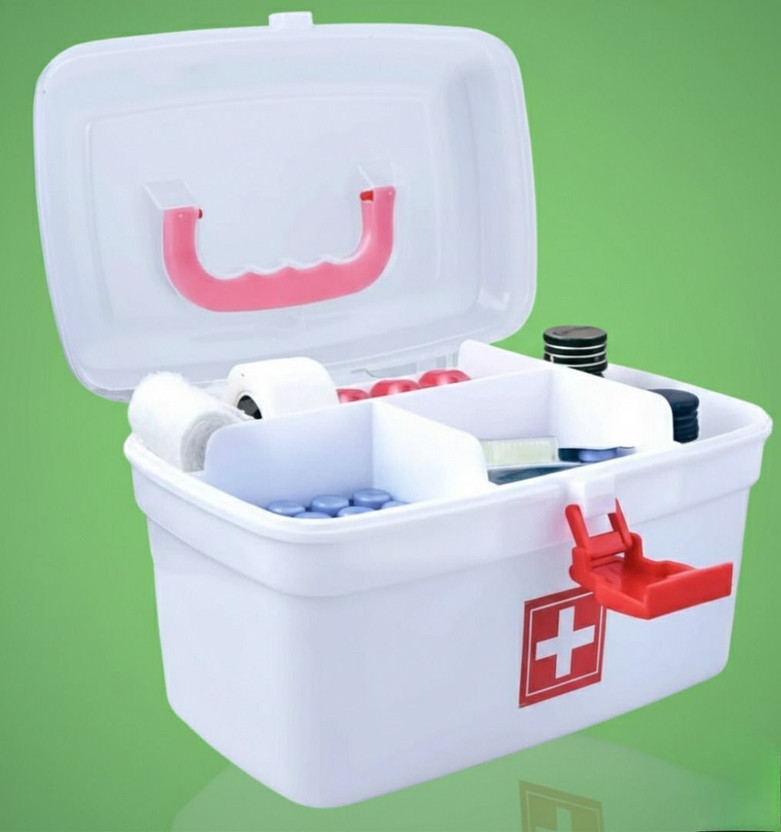 MOIRA MOIRA INTERNATIONAL Rectangular Medicine Box, Medical Box, First aid Box,Multi Purpose Box_P13 First Aid Kit(Home, Vehicle, Sports and Fitness, Workplace) - Flipkart Deal