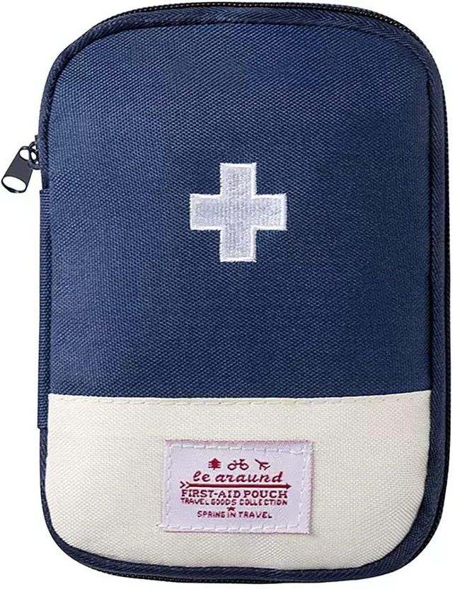 BUYZIE Emergency Medical Kit Bag Portable Compact Outdoor Travel Hiking Camping First Aid Kit(Home, Sports and Fitness, Workplace)