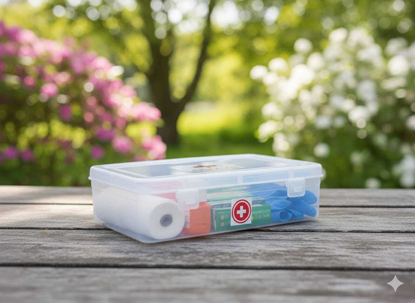 Verasis Family Safe First Aid Essentials Pack First Aid Kit(Home, Sports and Fitness, Vehicle, Workplace)