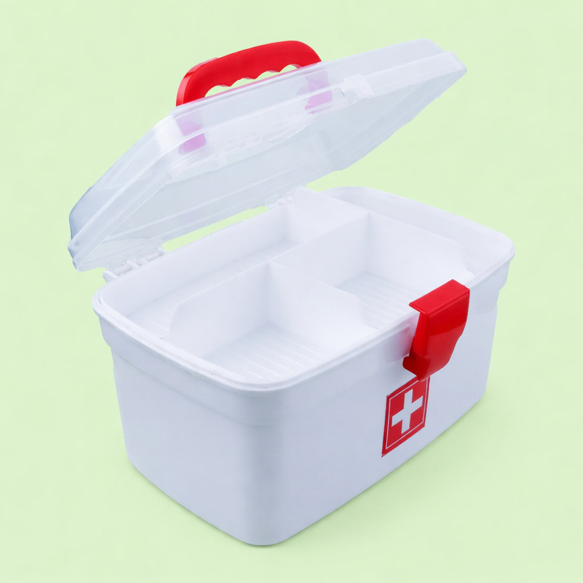 EKALING EKALING Medicine Storage Box First Aid Kit(Home, Sports and Fitness, Vehicle, Workplace) - Flipkart Deal