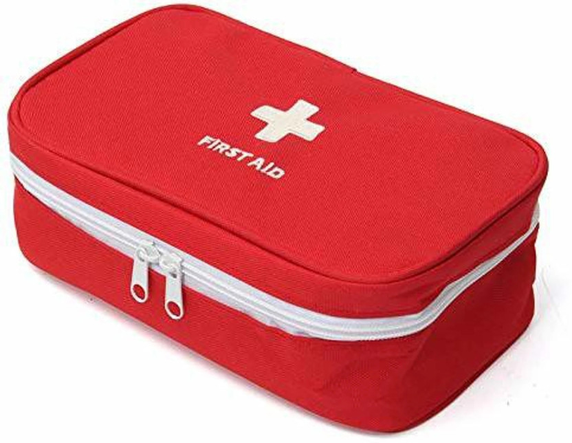 NeonMicro First Aid Pouch Emergency Medicine Bag First Aid Kit(Sports and Fitness, Home, Vehicle, Workplace)