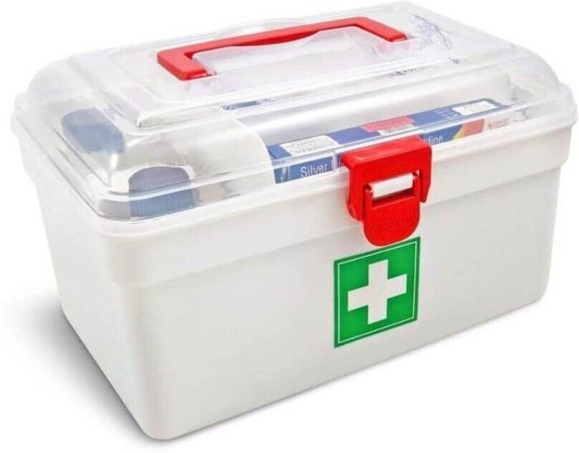 VSELL First Aid kit Medicine Box First Aid Kit(Home, Vehicle, Sports and Fitness, Workplace)
