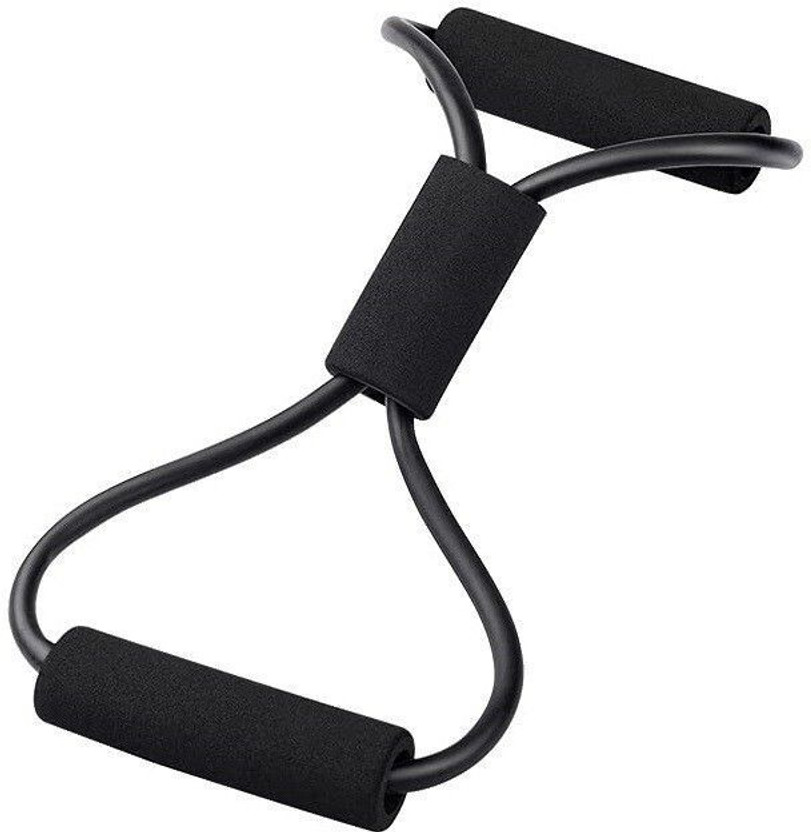 unitrade IVX-159-HY-Latex Figure 8 Shape Yoga Fitness Workout Resistance Band(Multicolor)