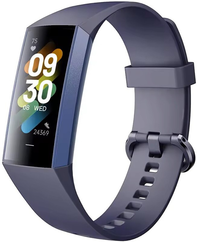 Cubonic Cubonic C80 Activity Tracker, Health Tracker with Heart Rate Monitor, Sleep Tracker(Blue Strap, Size : Medium) - Flipkart Deal