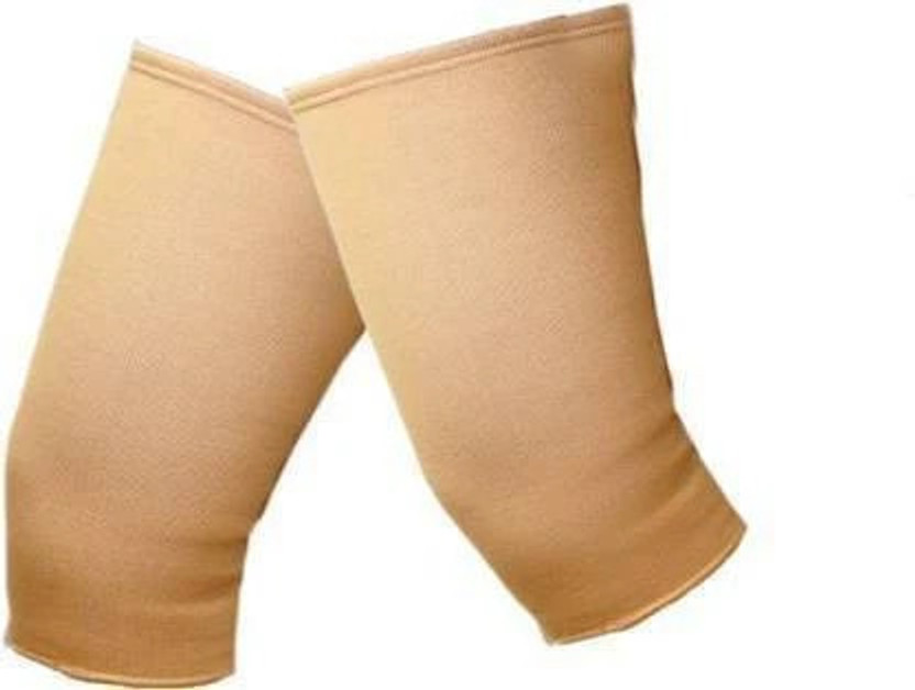 Viven enterprise Knee cap Brace For Joint Pain & Arthritis Relief Knee Support Aerobic Band(Beige, Pack of 2)
