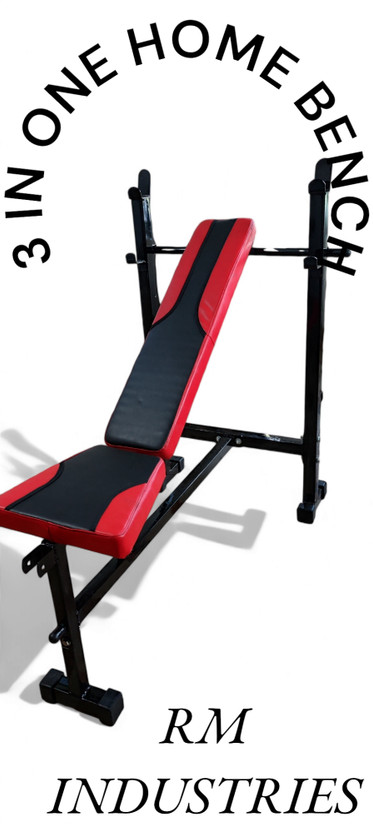 RADHA MURAT 3 IN ONE MULTYPURPOSE HEAVY DUTY BENCH FOR HOME GYM WORKOUT Multipurpose Fitness Bench
