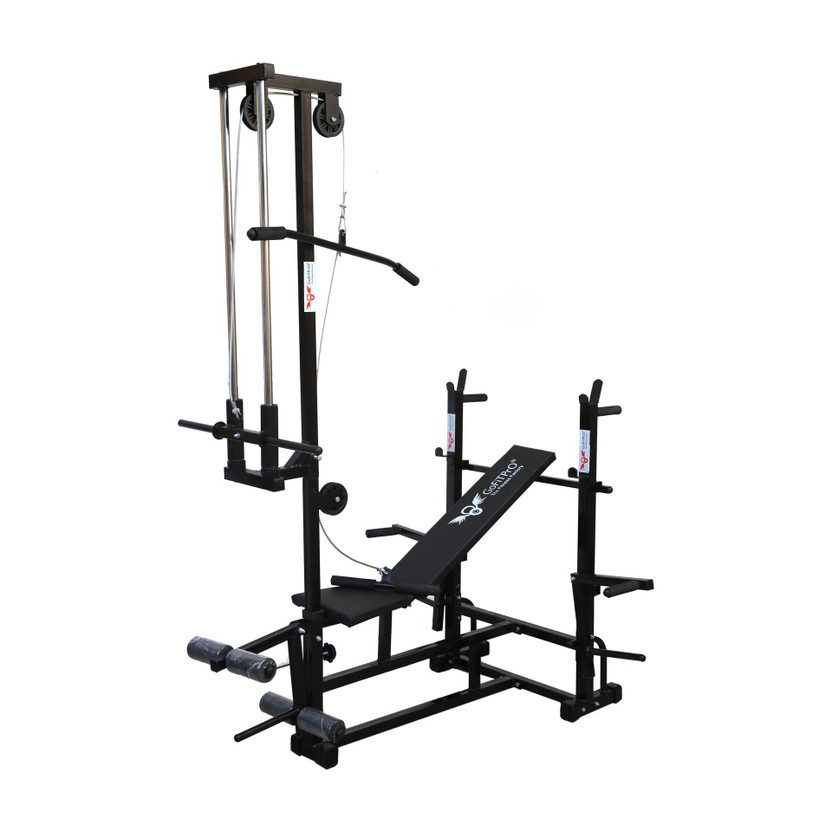 GoFiTPrO 20 in 1 Double Support black (Prin) Multipurpose Fitness Bench