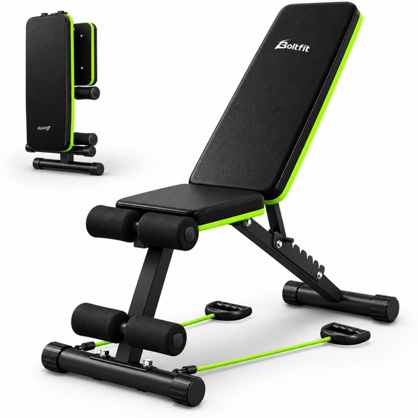boltfit boltfit Adjustable and Foldable Multipurpose Fitness Bench - Flipkart Deal