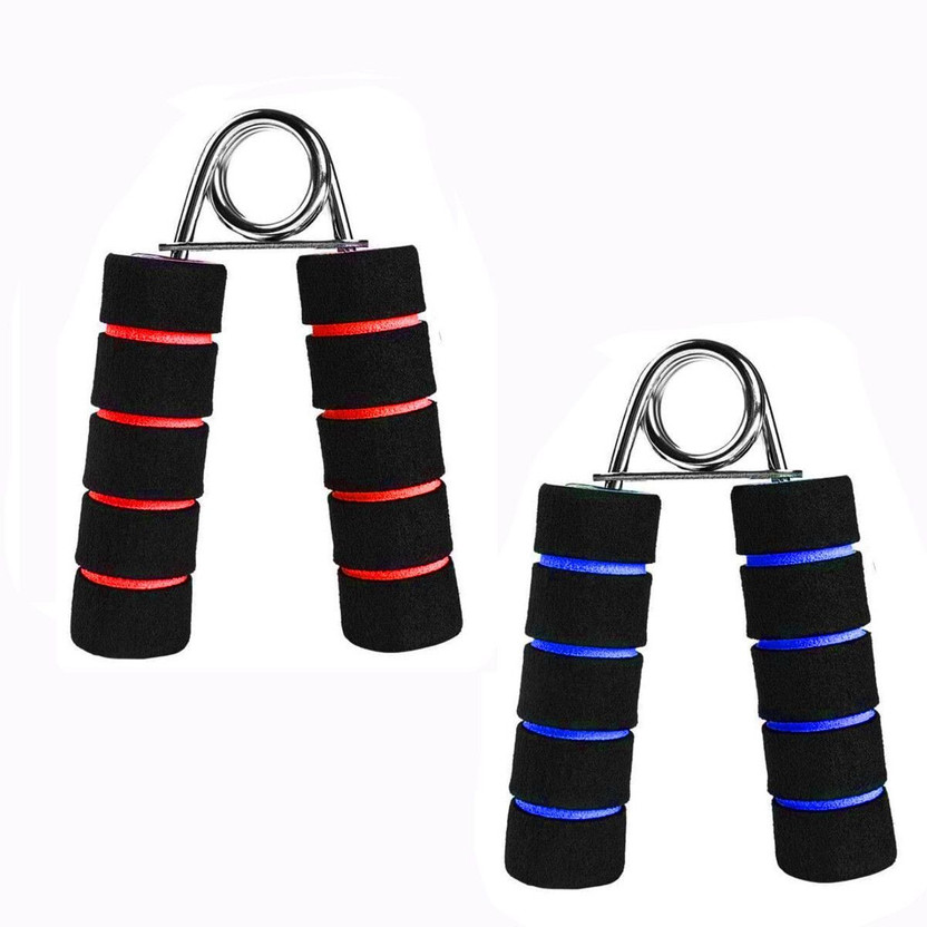 TRUE INDIAN Sports Soft Foam Handle Hand Exerciser Gripper| Wrist Forearm | Finger Strength Hand Grip/Fitness Grip