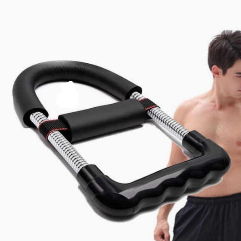 Comfortinglives Forearm Strengthener Tool for Home Workout and Arm Muscle Development Hand Grip/Fitness Grip(Black)
