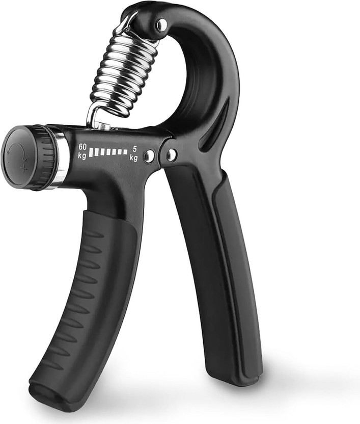 Lucom Adjustable Hand Gripper Hand Exercise Tool Adjustable Grip Hand Grip/Fitness Grip(Multicolor)
