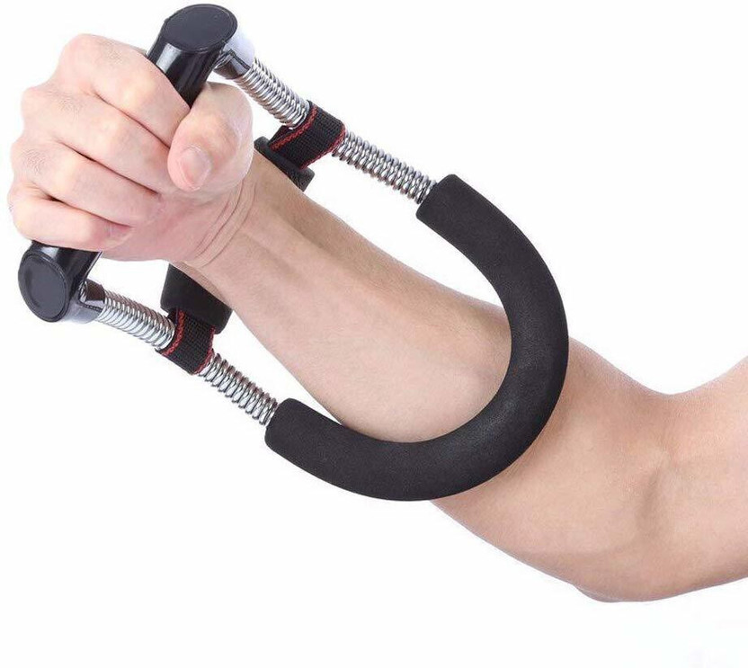 FITNESS DEALS Wrist Exerciser Hand Grip/Fitness Grip(Black)