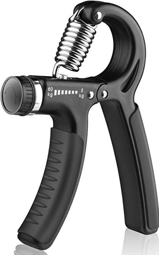 BabePanda Adjustable Hand Gripper 5–60 kg | Heavy Duty Strengthener for Hand & Forearm Hand Grip/Fitness Grip(Multicolor)