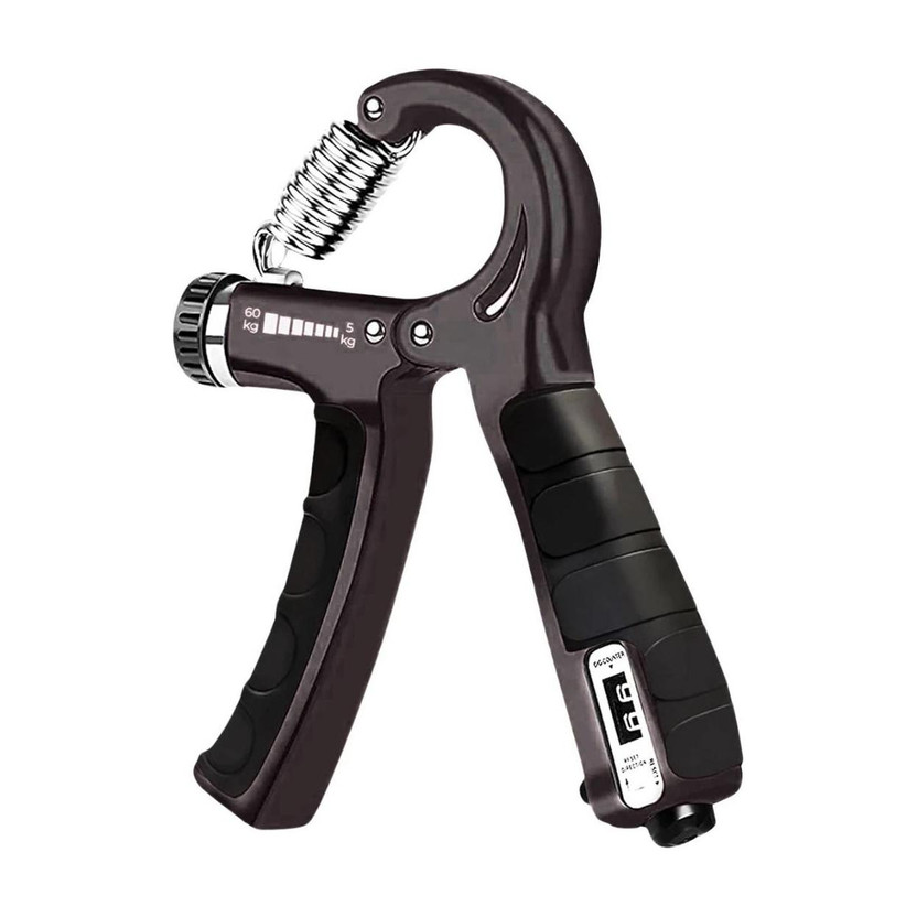 Battlestar Adjustable Hand Grip Strengthener for Men & Women for Home Exercise Equipment Hand Grip/Fitness Grip(Black)