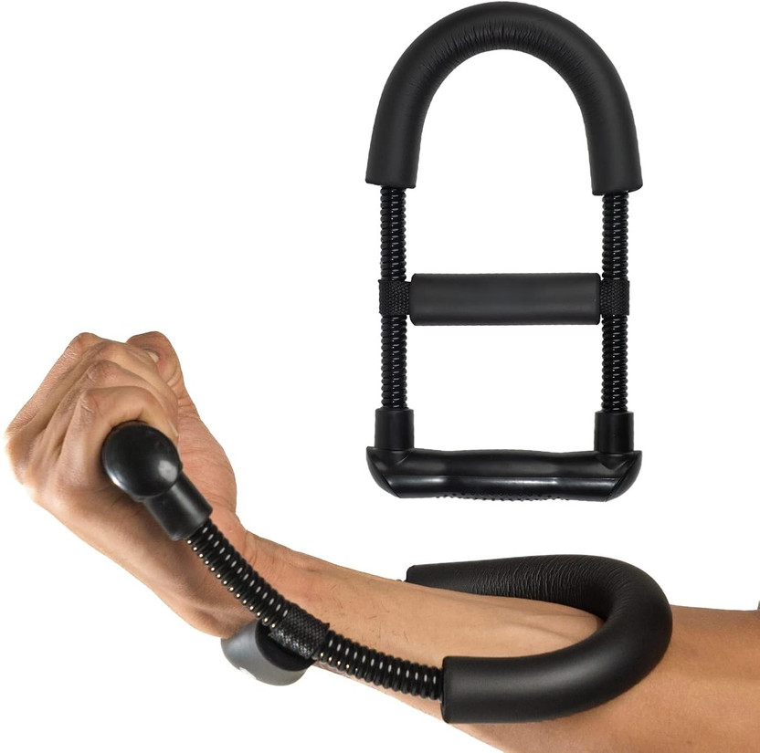 BOLDIT Hand and Wrist Strength Trainer| Ideal for Athletes and Musicians Hand Grip/Fitness Grip(Black)