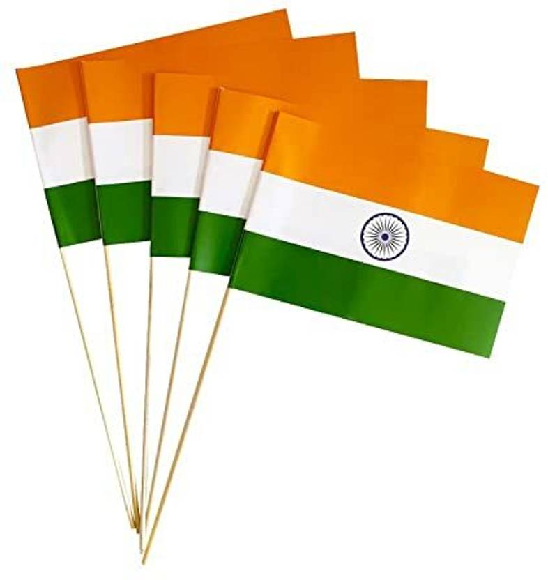 HOIVA INDAIN Hand Waving Flag for Republic Day / Independence day