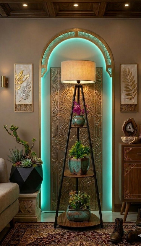 LYMPYCRAFT Tripod Floor lamp