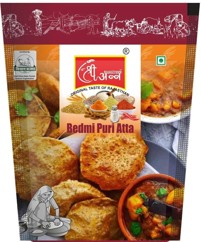 RajasthanishreeAnn Bedmi Puri Atta(500 g)