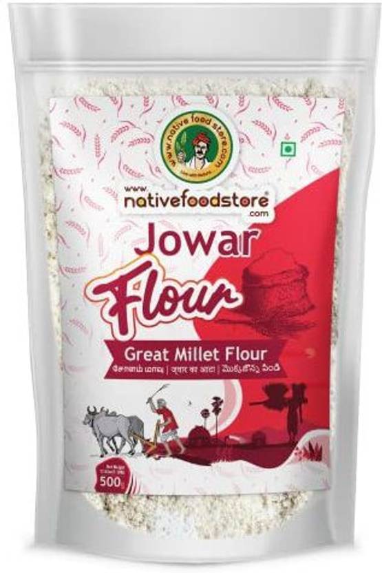 Nativefoodstore Great Millet / Jowar Flour500gms Price in India Buy