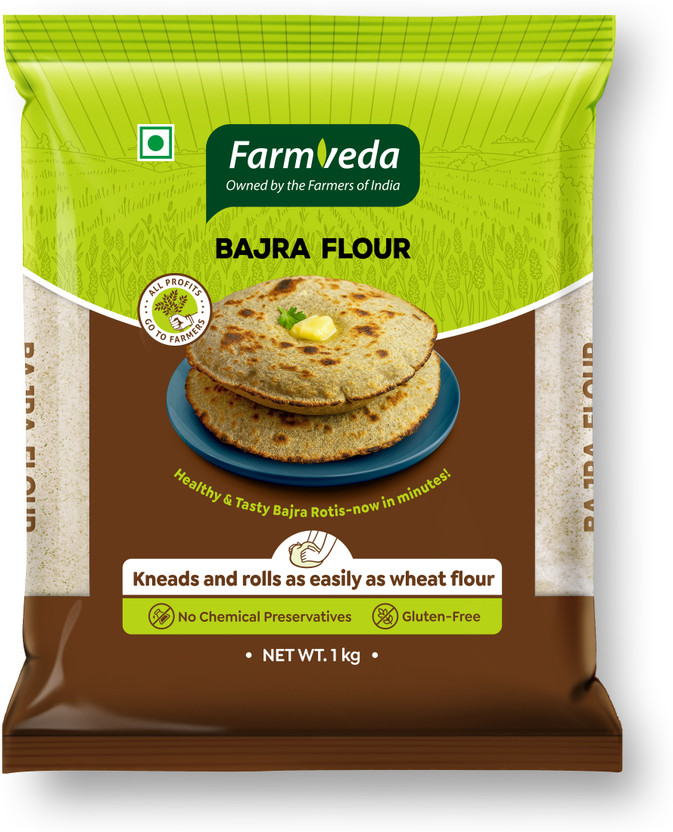 farmveda Bajra Flour(1 kg)