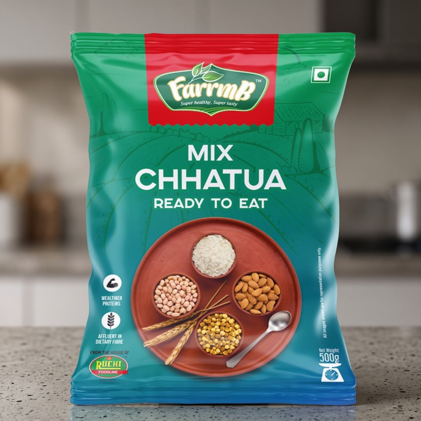 FarrmB Mix Chhatua - Ready to Eat, High Protein & Dietary Fibre(500 g)